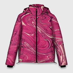 Куртка зимняя мужская Яркая волна, цвет: 3D-красный