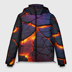 Мужская зимняя куртка Неоновая лава - течение