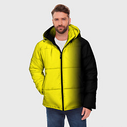 Куртка зимняя мужская И черный и желтый, цвет: 3D-красный — фото 2