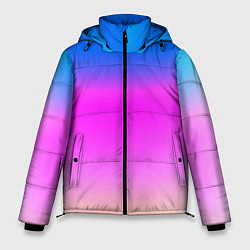 Мужская зимняя куртка Неоновые краски космоса