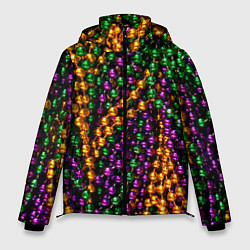 Мужская зимняя куртка Разноцветные буссы