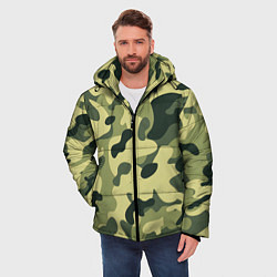 Куртка зимняя мужская Лесной камуфляж, цвет: 3D-светло-серый — фото 2