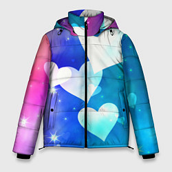Мужская зимняя куртка Dreamy Hearts Multicolor