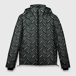 Куртка зимняя мужская Металлический человек, цвет: 3D-черный