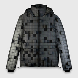 Мужская зимняя куртка Digital pixel black