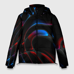 Мужская зимняя куртка Neon colors drops of liquid