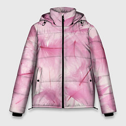Мужская зимняя куртка Розовые перышки