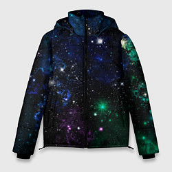 Мужская зимняя куртка Космос Звёздное небо