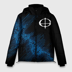 Куртка зимняя мужская Ozzy Osbourne звуковая волна, цвет: 3D-черный