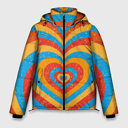 Куртка зимняя мужская Sunny heart, цвет: 3D-красный