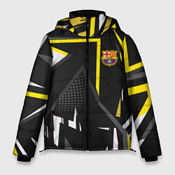 Мужская зимняя куртка ФК Барселона эмблема