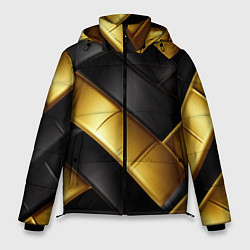 Куртка зимняя мужская Gold black luxury, цвет: 3D-красный