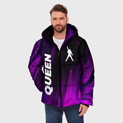 Куртка зимняя мужская Queen violet plasma, цвет: 3D-черный — фото 2