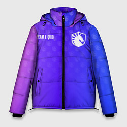 Куртка зимняя мужская Форма Team Liquid, цвет: 3D-черный