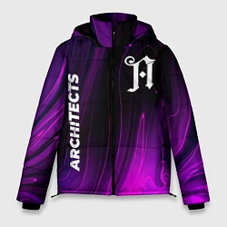 Куртка зимняя мужская Architects violet plasma, цвет: 3D-черный