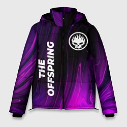 Куртка зимняя мужская The Offspring violet plasma, цвет: 3D-черный