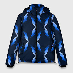 Куртка зимняя мужская Синяя ночь, цвет: 3D-светло-серый