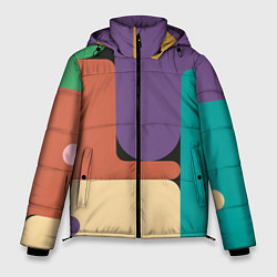 Куртка зимняя мужская Современный авангард, цвет: 3D-светло-серый