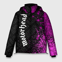 Куртка зимняя мужская Motorhead rock legends: по-вертикали, цвет: 3D-черный