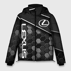 Куртка зимняя мужская Lexus - Строгий технологичный, цвет: 3D-черный
