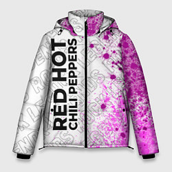 Куртка зимняя мужская Red Hot Chili Peppers rock legends: по-вертикали, цвет: 3D-черный