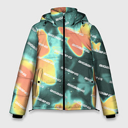 Куртка зимняя мужская Big Bang Бабочки, цвет: 3D-черный