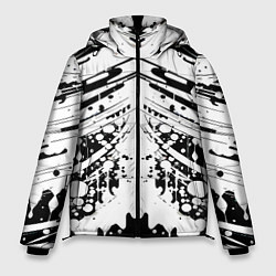 Мужская зимняя куртка Mirror abstraction - vogue