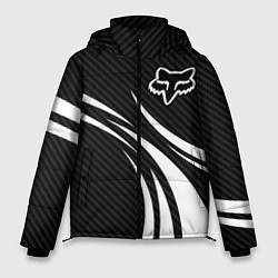Куртка зимняя мужская Fox carbon line - white, цвет: 3D-светло-серый
