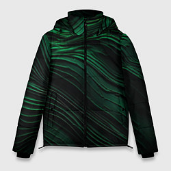 Мужская зимняя куртка Dark green texture