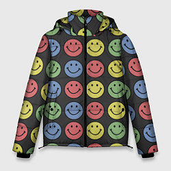 Куртка зимняя мужская Smiley, цвет: 3D-светло-серый