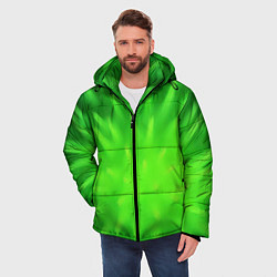 Куртка зимняя мужская Зеленый взрыв, цвет: 3D-светло-серый — фото 2