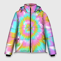 Мужская зимняя куртка Tie-Dye кислотный в стиле барби