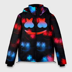 Куртка зимняя мужская Marshmello skibidi dob dob, цвет: 3D-красный