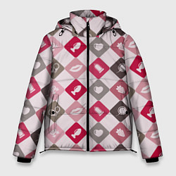 Куртка зимняя мужская Секс шоп, цвет: 3D-красный