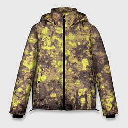 Мужская зимняя куртка Грязно-желтая осень