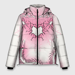 Куртка зимняя мужская Сердце сколопендры, цвет: 3D-светло-серый