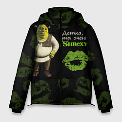 Куртка зимняя мужская Shrexy Shrek, цвет: 3D-черный