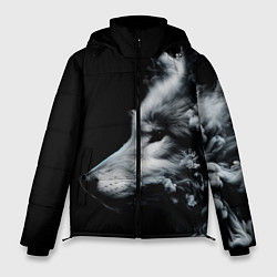 Куртка зимняя мужская Дымный волк, цвет: 3D-светло-серый