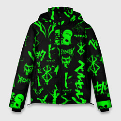 Мужская зимняя куртка Berserk neon green