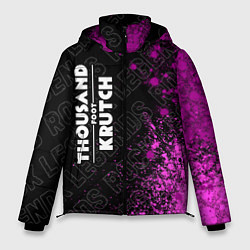 Куртка зимняя мужская Thousand Foot Krutch: Rock Legends, цвет: 3D-черный