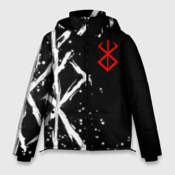 Куртка зимняя мужская Знак жертвы из аниме берсерк, цвет: 3D-черный