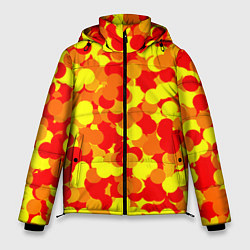 Куртка зимняя мужская Золотые шарики, цвет: 3D-светло-серый