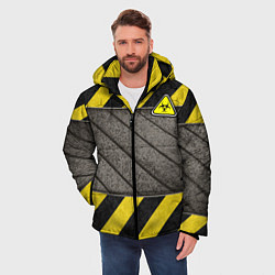 Куртка зимняя мужская Сталь и биологическая опасность, цвет: 3D-светло-серый — фото 2