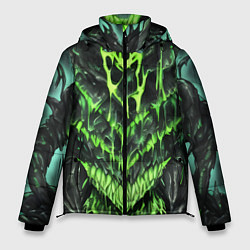 Мужская зимняя куртка Green slime