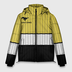 Куртка зимняя мужская Мустанг дикий, цвет: 3D-черный