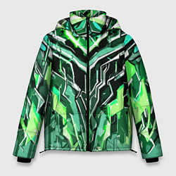 Мужская зимняя куртка Зелёный камень