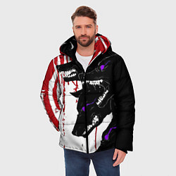 Куртка зимняя мужская Стая на охоте, цвет: 3D-черный — фото 2