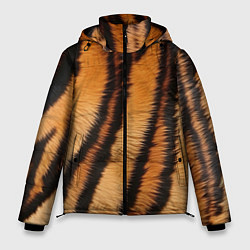 Куртка зимняя мужская Тигровая шкура, цвет: 3D-светло-серый