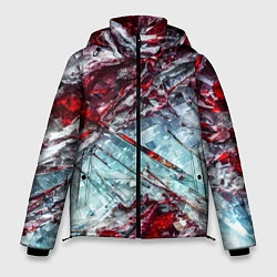Куртка зимняя мужская Лёд и кровь, цвет: 3D-красный
