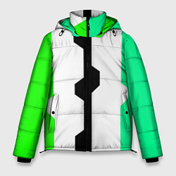 Мужская зимняя куртка Техно линии зелёный